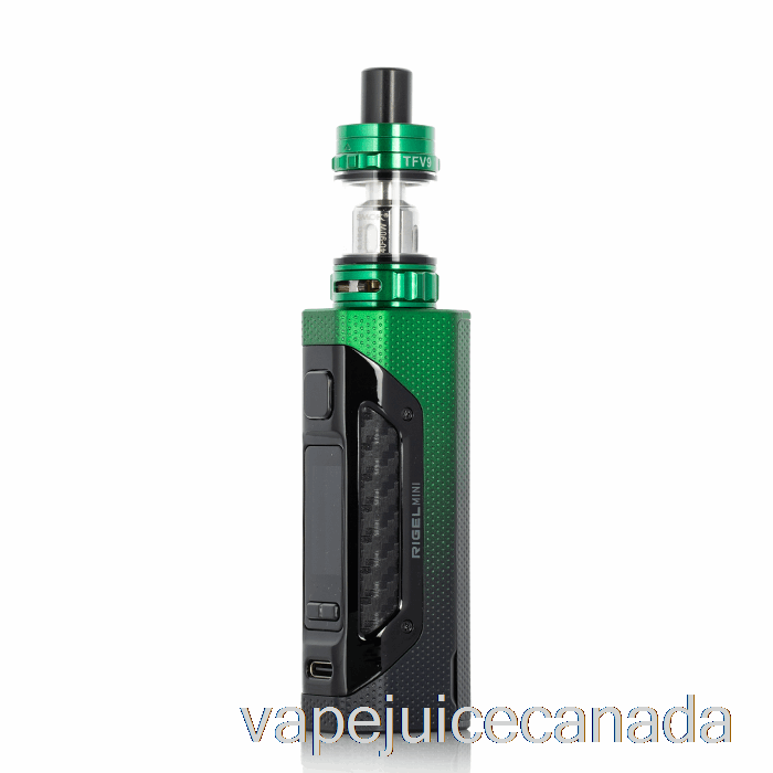 Vape Juice SMOK RIGEL Mini 80W Starter Kit Black Green